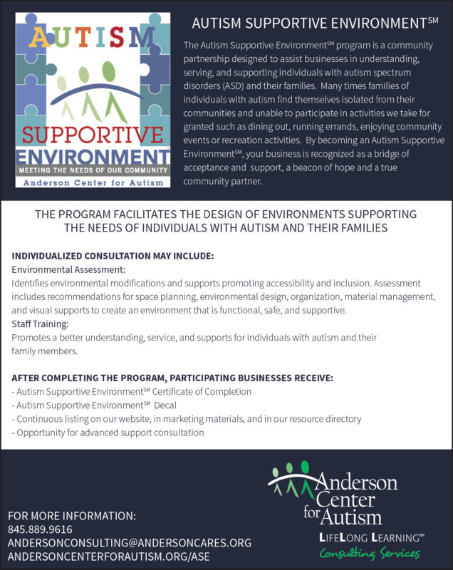 Anderson Center for Autism, an autism supportive community