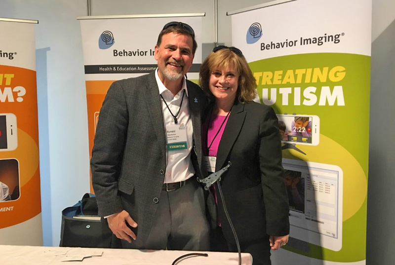 The Oberleitners at the annual autism research meeting (INSAR)in Rotterdam, Netherlands in 2018