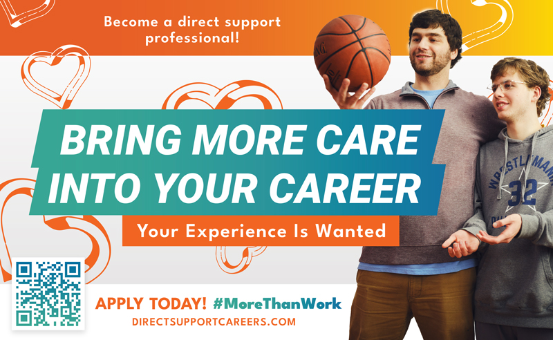 Direct Support Careers #MoreThankWork