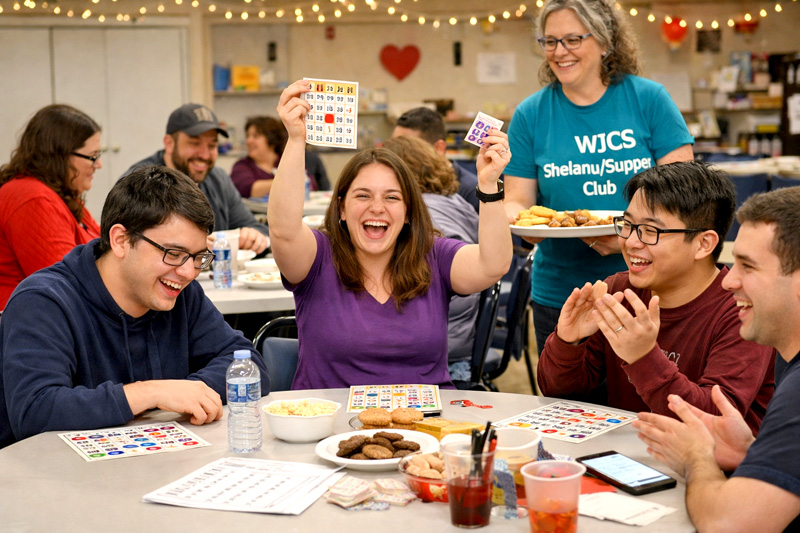 Recreation Belonging and Purpose at WJCS Shelanu Supper Club