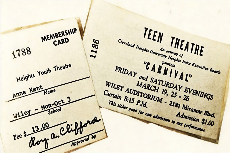 Teen Theatre Ticket and Membership