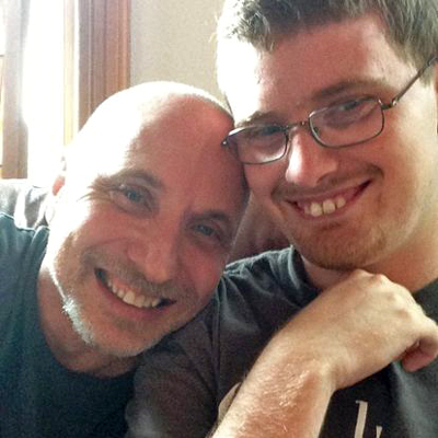 Ralph James Savarese with His Son 2