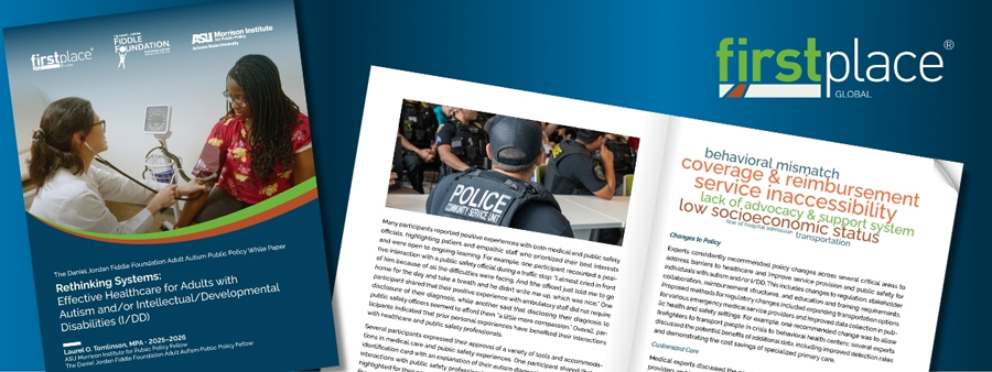 The Daniel Jordan Fiddle Foundation Adult Autism Public Policy White Paper, authored by Laurel O. Tomlinson, MPA, 2025–2026 Fellow.